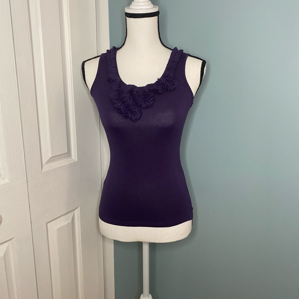 Ann Taylor Ruffled Top